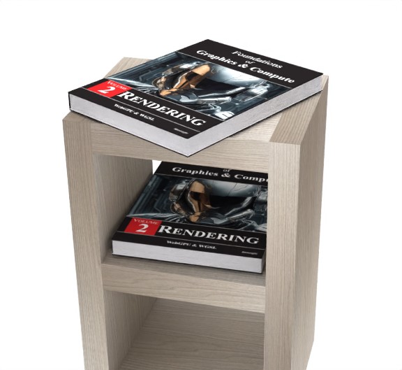 Foundations of Graphics & Compute - Volume 2: Rendering (Hardback) additional image